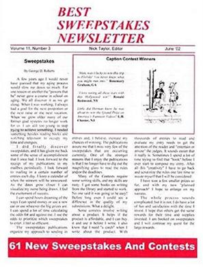 Best Sweepstakes Newsletter